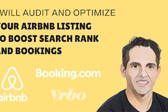 audit and optimize your airbnb listing to boost search rank and bookings