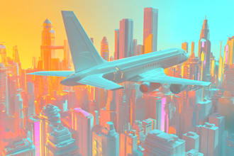 make a illustration of futuristic cyberpunk city art