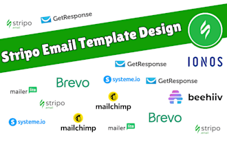 do newsletter and email template on mailchimp stripo brevo hubspot mailerlite