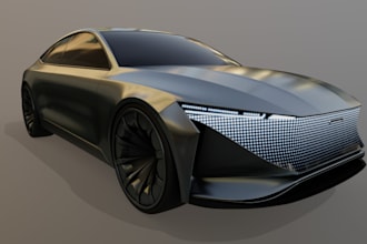 do 3d car modeling 3d vehicle design 3d car rendering, fivem, 3d car animation