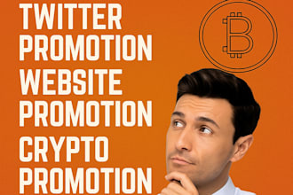 do twitter shoutout and promotion on share link 100m ig,website,crypto