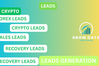 give fresh forex crypto leads, hot leads, binance and depositor leads