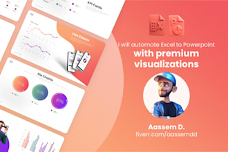 automate excel to powerpoint with premium visualizations
