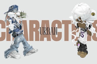 make you trap,y2k,opium,punk,hiphop,rock,urban character style