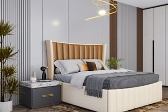 visualize mockup bedroom, interior flooring, gaming interior, indoor gym,3ds max