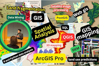 do gis mapping spatial analysis in qgis arcgis pro