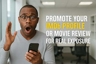 promote your imdb profile, organic promotion, movie review