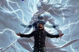 compose epic cinematic music with indian devotional vibes