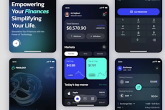 develop fintech app neobank app p2p payment app money transfer app wallet app