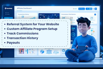 add a custom referral or affiliate system to your website