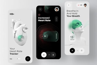 develop heart rate monitor app, heart health tracker, pulse checker app