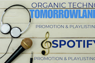 promote your spotify techno music to festival and tomorrowland playlist curators
