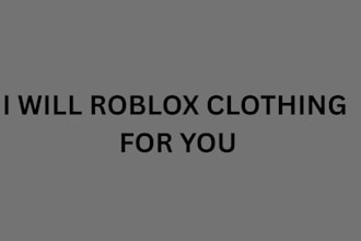2d roblox clothing for you