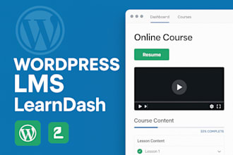 build a custom responsive wordpress lms with learndash