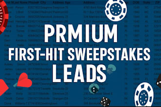 provide USA sweepstakes leads and giveaway data