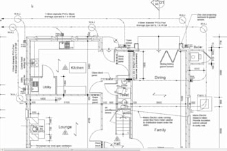 do site grading plan stormwater control plan analysis, plumbing plan for permits