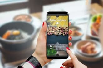 build food delivery app restaurant website,  restaurant app