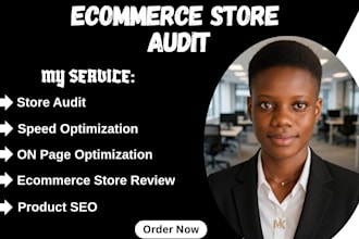 audit and improve your ecommerce website shopify store for massive conversion