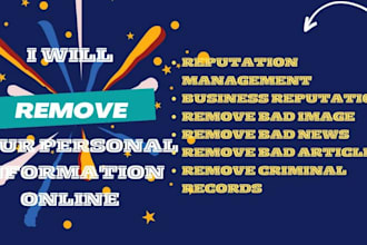 remove mugshots delete negative links erase bad articles false news from google