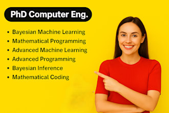 do advanced mathematical programming bayesian machine learning inference coding