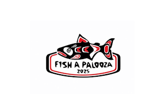 design creative classic fish a palooza logo