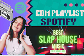 do real active organic music promotion, spotify music, edm, music playlist