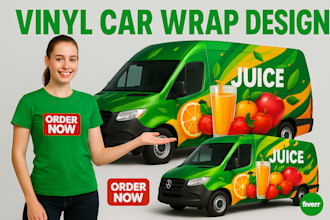 make awesome vinyl car wrap design van wrap vehicle wrap and car signage 4u