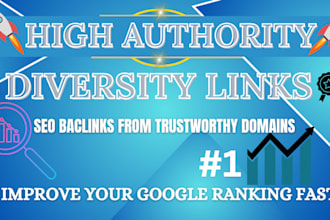 do SEO backlinks high da authority diversity link building google ranking