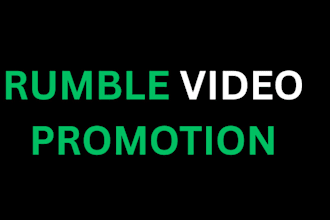 do organic rumble video promotion for your channel growth
