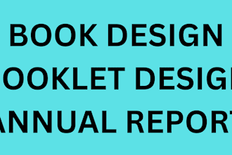 book cover design annual report