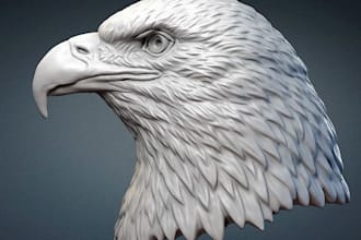 create 3d animal model, fur, xgen hair, horse, for game, 3d print or animation