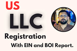 register US llc get your ein number and file boi report