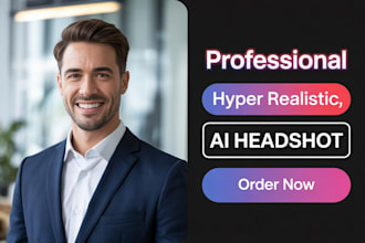 create realistic ai headshots, ai image for professional and personal use