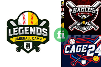 design sports logo for club, event, tournament,team, t shirts,merch apparel