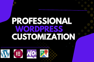 build a custom and fully responsive wordpress site