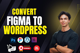 convert figma to wordpress or figma to elementor