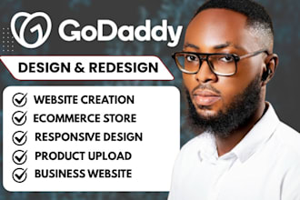 godaddy website design godaddy website redesign develop godaddy website design