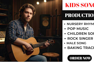 sing and produce nursery rhymes and kid songs