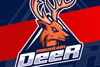 do highly modern luxury and creative business deer logo design