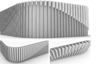 do a parametric facade design using grasshopper, rhino and autodesk revit