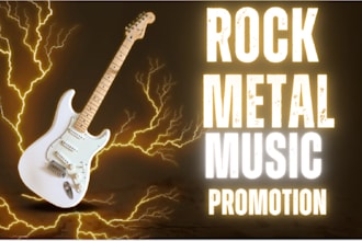 organic heavy rock and metal music promotion and playlist pitch for audience