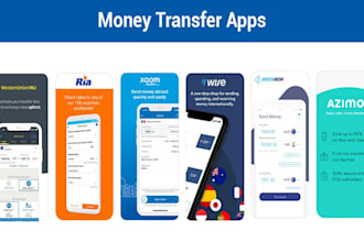 develop neobank app money transfer app p2p app payment app wallet app loan app