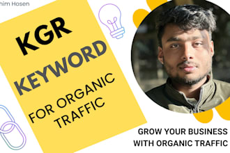 do profitable kgr keyword research for golden traffic