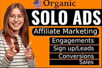 blast solo ads campaign clickbank affiliate link promotion