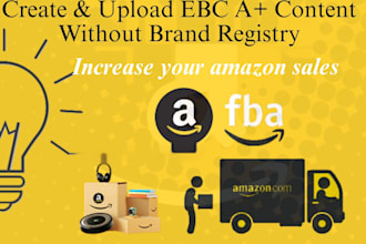 create and upload amazon ebc without brand registry