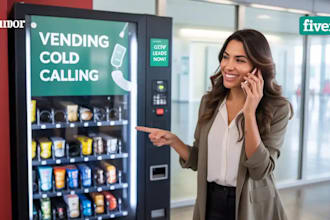 vending machine locator, vending machine cold calling, cold calling, cold caller