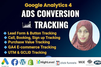 setup google ads conversion tracking for gohighlevel,shopify utm, gclid, ga4,GTM