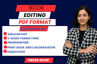 format your book for amazon, ingramspark, lulu