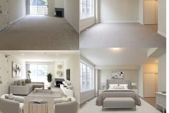 do virtual staging, furniture placement, and home renovation renders