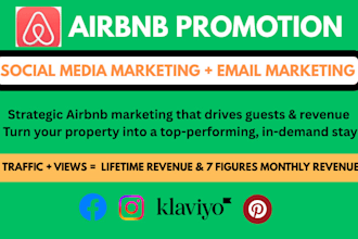boost airbnb bookings airbnb marketing airbnb  vrbo promotion airbnb listing SEO